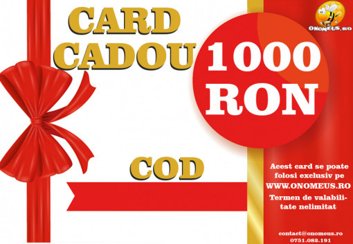 Card cadou - GIFT CARD - 1000 RON