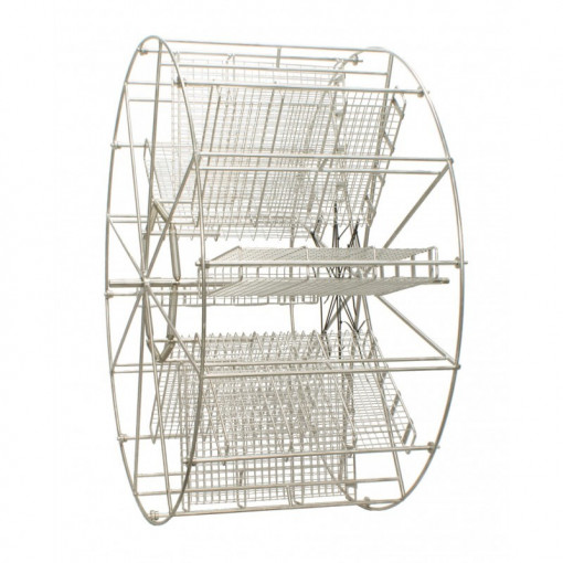 Cos cu 16 casete reversibile pentru centrifuga cu diametrul 1200 mm