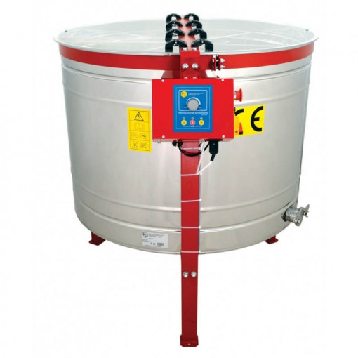 Centrifuga apicola electrica semiautomata 12v/220v reversibila 6 casete 1/1 cu actionare direct pe ax 1000mm - Lyson Classic Line