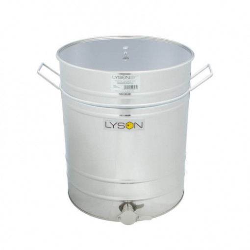 Maturator miere 100 l inox cu canea din inox cu manere - Lyson