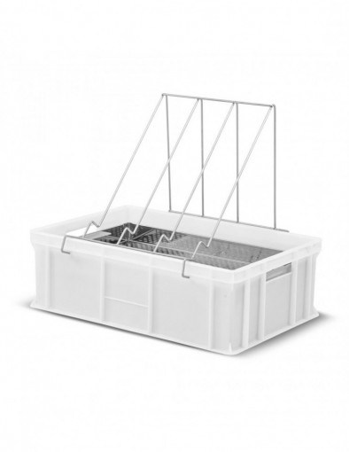 Tava de descapacit cu filtru din inox 20 cm - Lyson