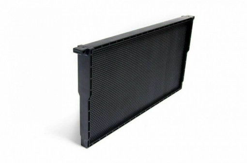 Rama cu fagure din plastic 1/1 - neagra