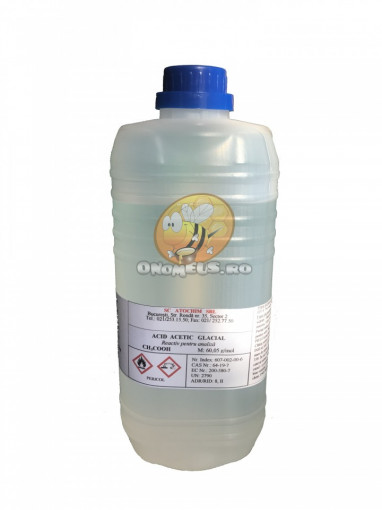 Acid acetic glacial - puritate 99.99% - 1L