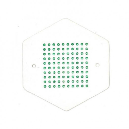 Placute pentru marcarea matcilor cu opalit - Verde