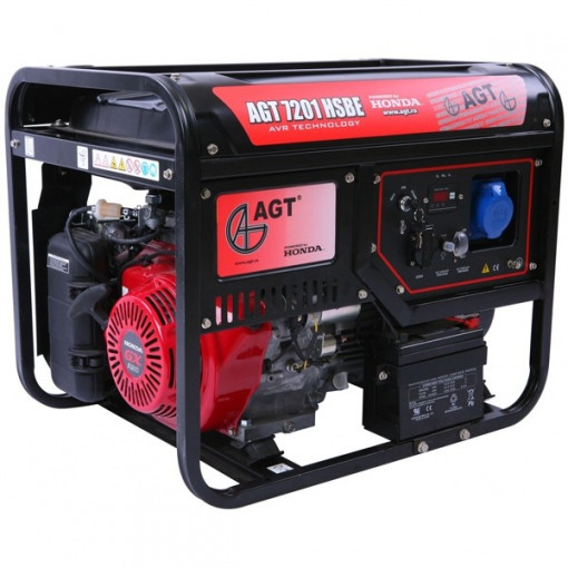Generator AGT - 3501 HSB TTL 2.8 kW, Honda, GP200, 6.5 CP, 15 l, pornire mecanica