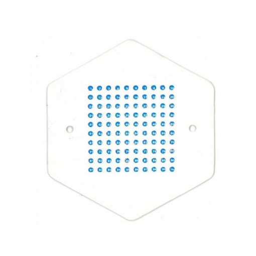 Placute pentru marcarea matcilor cu opalit - Albastru