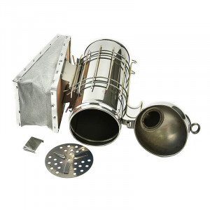 afumator inox jumbo 30 de cm cu cap rotund