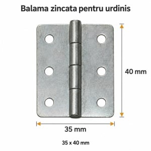 Balama Zincata Urdinis 35x40 mm – Pentru Stupi | Onomeus.ro 4