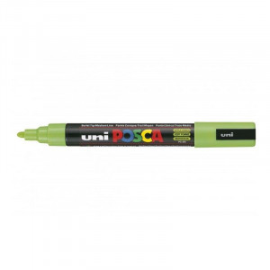 Marker pe baza de apa uni POSCA PC-5m - verde mar