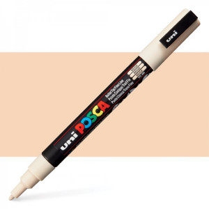 Marker uni POSCA PC-5m - bej