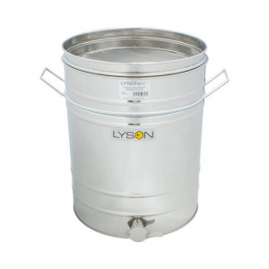 Maturator din inox 100 L cu canea inox manere si sita inox