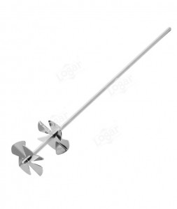 Omogenizator inox miere crema tip eplice diametru 10 cm - lungime 60 cm - Logar
