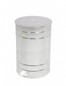 Maturator din inox 300 l fara manere cu canea din plastic - Lyson Optima Line