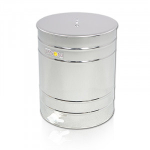 Maturator miere 100 l inox cu canea din plastic fara manere - Lyson