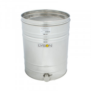 Maturator miere 100 l inox cu canea si sita inox fara manere - Lyson