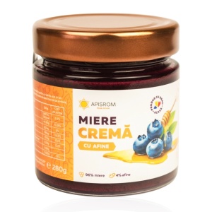 Miere Crema cu Afine - Apisrom 280g