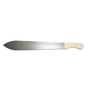 Maceta din otel cu maner din lemn - 610mm