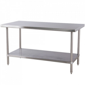 Masa inox cu polita inferioara 1200x700x850 mm