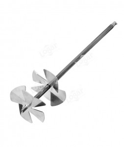 Omogenizator inox miere crema tip elice diametru 15 cm - lungime 55 cm - Logar