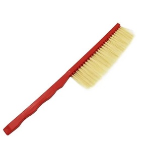 Perie apicola cu 1 rand de par artificial cu maner din plastic