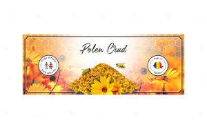 eticheta ambalaj pentru polen crud rola de 500 de buc