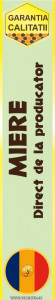 Sigiliu borcan miere Garantia Clitatii Direct de la Producator 27mm x 145 mm - verde