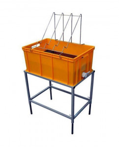 Tava de descapacit cu suport si tava din INOX - 30 cm Lyson