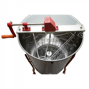 centrifuga apicola 3 rame manuala tangentiala cu canea din inox