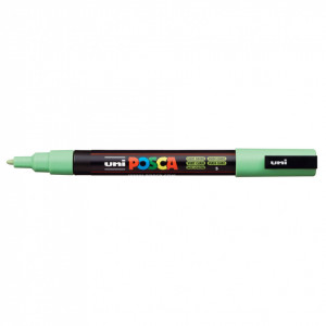 Marker pe baza de apa uni POSCA PC-3m - verde deschis