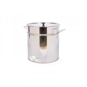 Maturator din inox 50l cu manere,canea din plastic Lyson Optima