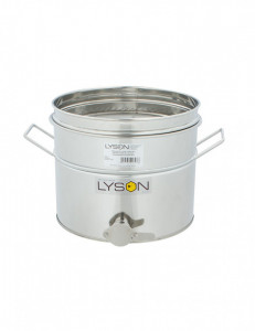 Maturator miere 30 l inox cu canea si sita inox si manere - Lyson