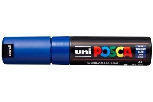 Uni Posca Marker 4.5-5.5 mm - Albastru PC-7M