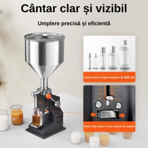 Dozator lichide manual  pentru miere, lapte, suc, ulei esential 50-100ml - onomeus.ro 3