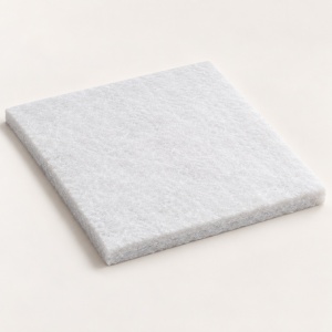 Pasla voluminoasa alba izolare stupi 10 rame - 420x490mm - 15mm grosime