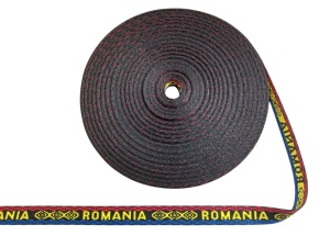 Banda Țesută Tradițional România 15mm – Ideală pentru Decorațiuni Autentice