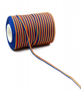 Banda tricolor pentru borcane sau sticle 5mm latime