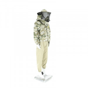 bluza apicola cu masca camuflaj