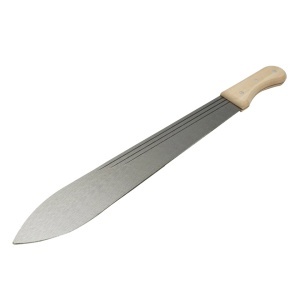 Maceta din otel cu maner din lemn - 610mm - onomeus.ro