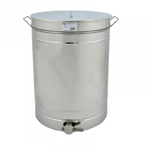 Maturator din inox 100 L cu canea inox manere si sita inox