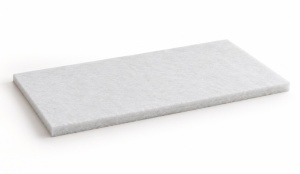 Pasla voluminoasa alba izolare stupi 20 rame - 840x490mm - 15mm grosime