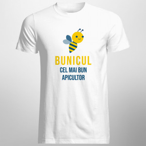 Tricou apicultor personalizat - Bunicul - cel mai bun apicultor 