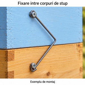 Agrafe Fixare Corpuri Stupi – Prindere in 2 Puncte - onomeus.ro