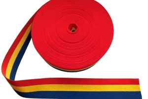 Banda tricolor 40mm tip brau