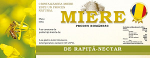 Etichete borcan miere de Rapita Nectar 154mm x 60mm
