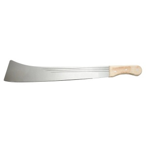 Maceta din otel cu maner din lemn - 650mm