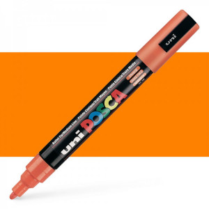 Marker uni POSCA PC-5m - portocaliu