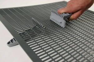 Curatator de gratii Hanneman din plastic