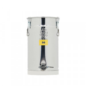 Maturator din inox 50 kg cu manere si canea inox - Benka