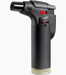 Mini Arzător Gaz Flamex Piezo Reîncărcabil 17g – 1300°C, Negru-onomeus.ro(7)