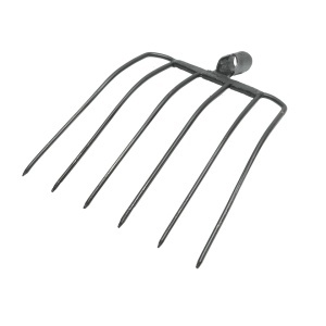 Furca metalica cu 6 coarne - fara maner - onomeus.ro 2